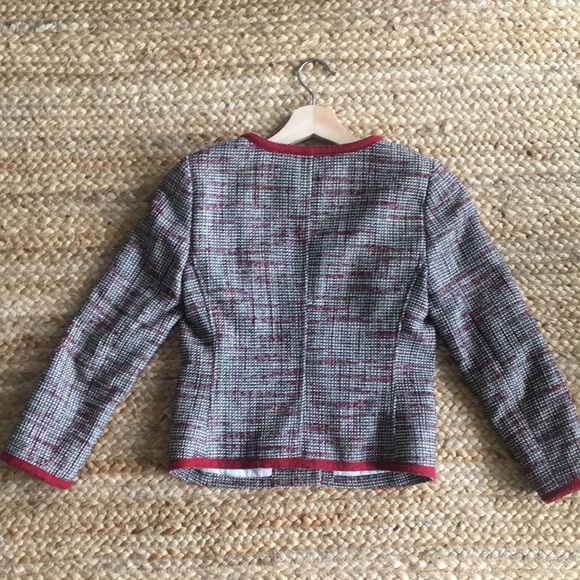 Banana Republic cropped tweed jacket, 00P - Picture 3 of 3